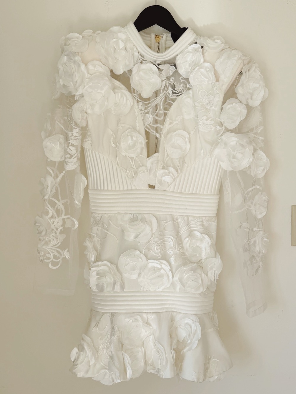 Zhivago white floral dress